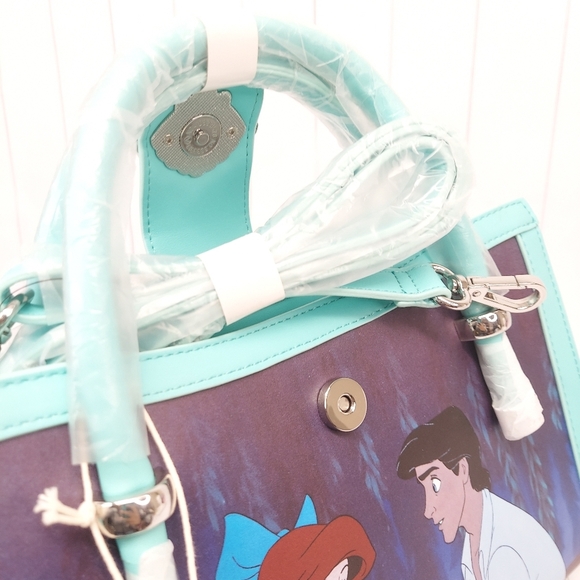 Disney Loungefly The Little Mermaid Crossbody Bag - Picture 4 of 10